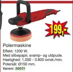 Harald Nyborg Polermaskine, DKK 199 tilbud