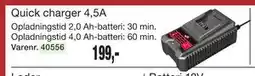 Harald Nyborg Quick charger 4,5A, DKK 199 tilbud
