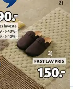 JYSK VAXHOLM hjemmesko, DKK 150 tilbud