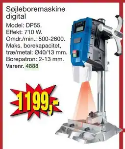 Harald Nyborg Søjleboremaskine digital, DKK 1199 tilbud