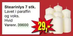 Harald Nyborg Stearinlys 7 stk, DKK 29 tilbud
