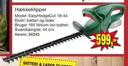 Harald Nyborg Hækkeklipper, DKK 599 tilbud