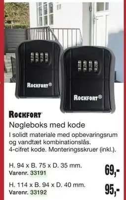 Harald Nyborg Nøgleboks med kode tilbud