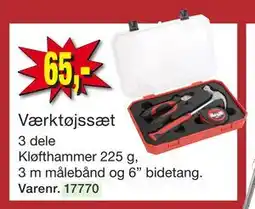 Harald Nyborg Værktøjssæt, DKK 65 tilbud