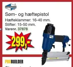 Harald Nyborg Søm- og hæftepistol, DKK 299 tilbud