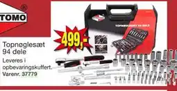 Harald Nyborg Topnøglesæt 94 dele, DKK 499 tilbud