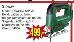 Harald Nyborg Stiksav, DKK 499 tilbud