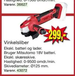 Harald Nyborg Vinkelsliber, DKK 299 tilbud