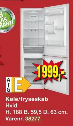 Harald Nyborg Køle/fryseskab, DKK 1999 tilbud