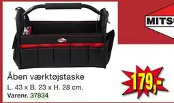 Harald Nyborg Åben værktøjstaske, DKK 179 tilbud