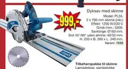 Harald Nyborg Dyksav med skinne, DKK 999 tilbud