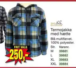 Harald Nyborg Termojakke med hætte, DKK 250 tilbud
