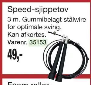 Harald Nyborg Speed-sjippetov, DKK 49 tilbud