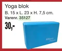 Harald Nyborg Yoga blok, DKK 30 tilbud