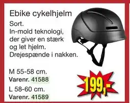 Harald Nyborg Ebike cykelhjelm, DKK 199 tilbud
