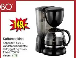 Harald Nyborg Kaffemaskine, DKK 149 tilbud