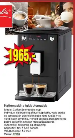 Harald Nyborg Kaffemaskine fuldautomatisk, DKK 1965 tilbud