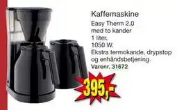 Harald Nyborg Kaffemaskine, DKK 395 tilbud