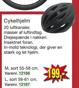 Harald Nyborg Cykelhjelm, DKK 199 tilbud