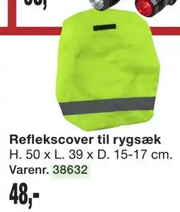 Harald Nyborg Reflekscover til rygsæk, DKK 48 tilbud