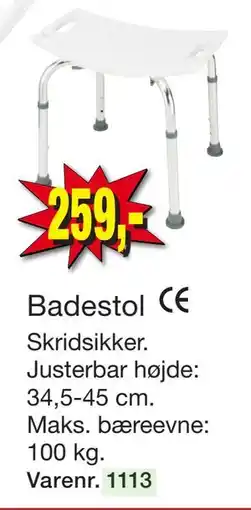 Harald Nyborg Badestol, DKK 259 tilbud