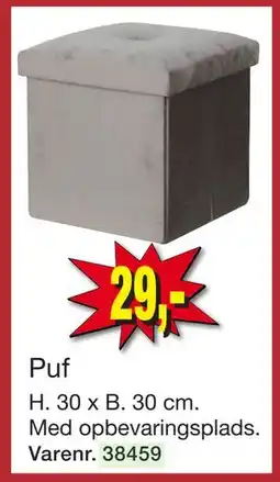 Harald Nyborg Puf, DKK 29 tilbud