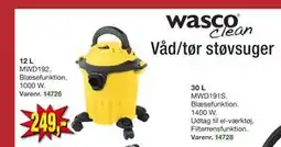 Harald Nyborg Våd/tør støvsuger, DKK 249 tilbud