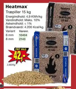 Harald Nyborg Træpiller 15 kg, DKK 42 tilbud