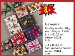 Harald Nyborg Gavepapir, DKK 8 tilbud