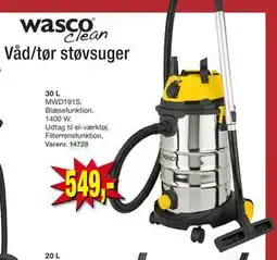 Harald Nyborg Våd/tør støvsuger, DKK 549 tilbud