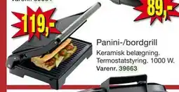 Harald Nyborg Panini-/bordgrill, DKK 119 tilbud