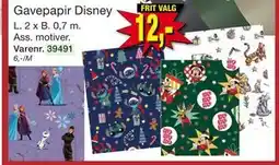 Harald Nyborg Gavepapir Disney, DKK 12 tilbud