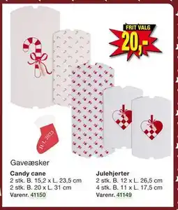 Harald Nyborg Gaveæsker, DKK 20 tilbud