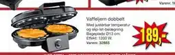 Harald Nyborg Vaffeljern dobbelt, DKK 189 tilbud