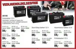 Harald Nyborg Autobatteri 12 V tilbud