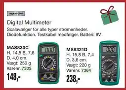 Harald Nyborg Digital Multimeter, DKK 148 tilbud
