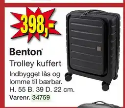 Harald Nyborg Trolley kuffert, DKK 398 tilbud
