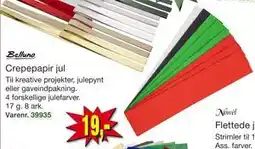 Harald Nyborg Crepepapir jul, DKK 19 tilbud