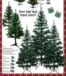 Harald Nyborg Kunstigt juletræ tilbud