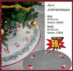 Harald Nyborg Juletræstæppe, DKK 59 tilbud