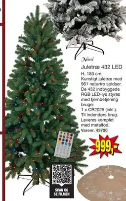 Harald Nyborg Juletræ 432 LED, DKK 999 tilbud