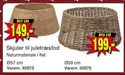 Harald Nyborg Skjuler til juletræsfod tilbud