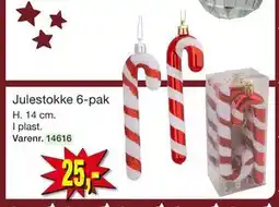 Harald Nyborg Julestokke 6-pak, DKK 25 tilbud