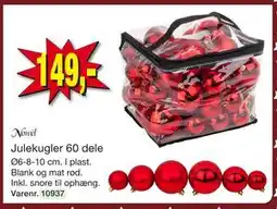 Harald Nyborg Julekugler 60 dele, DKK 149 tilbud