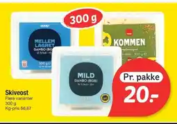 Fakta Tyskland Skiveost tilbud