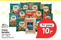 Fakta Tyskland Frosne Kartofler tilbud