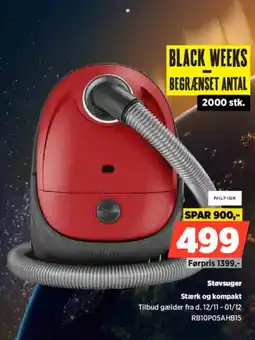 Power NILFISK Støvsuger Stærk og kompakt tilbud