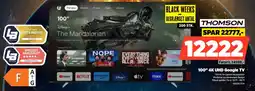 Power THOMSON 100" 4K UHD Google TV tilbud