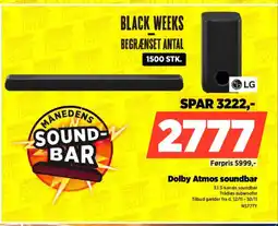 Power LG Dolby Atmos soundbar tilbud
