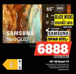 Power Samsung 65" 4K Smart TV tilbud
